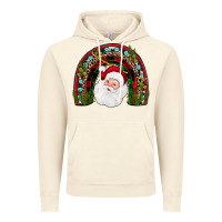 Vintage Artic santa rainbow Vintage Hoodie - JahusDesignShop