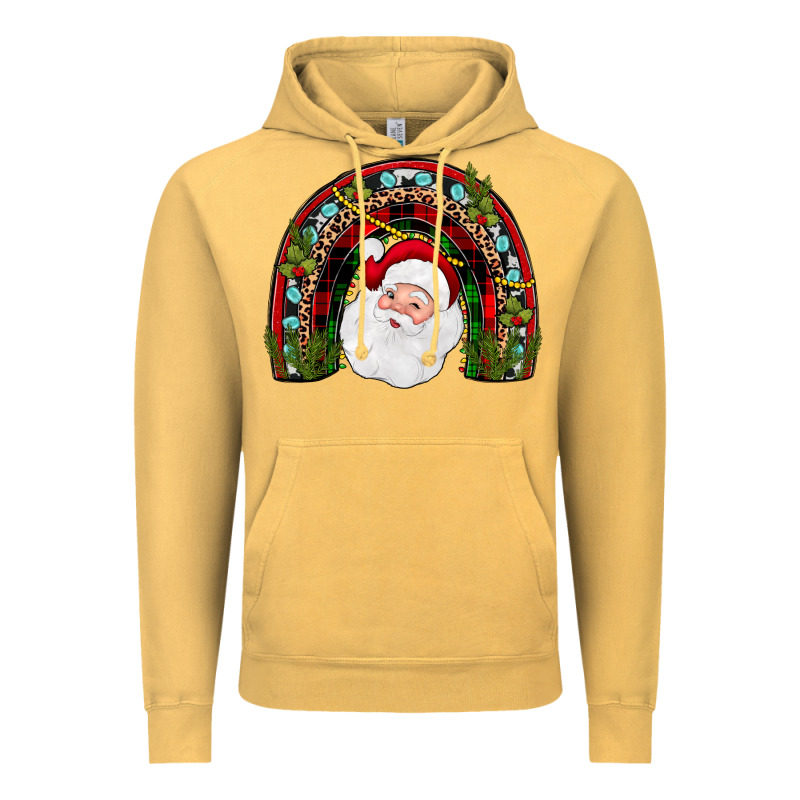 Santa Rainbow Vintage Hoodie by JahusDesignShop | Teevron