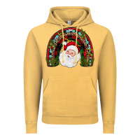 Vintage Mustard santa rainbow Vintage Hoodie - JahusDesignShop