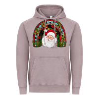 Vintage Zinc santa rainbow Vintage Hoodie - JahusDesignShop