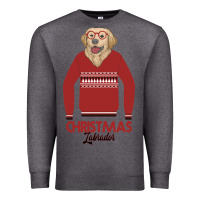 Charcoal Heather Christmas Labrador Premium Sweatshirt - Bettercallsaul