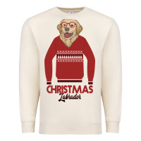 Sandshell Christmas Labrador Premium Sweatshirt - Bettercallsaul