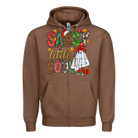 Chestnut Sassy litte soul Zipper Hoodie - NancyCooperArtShop