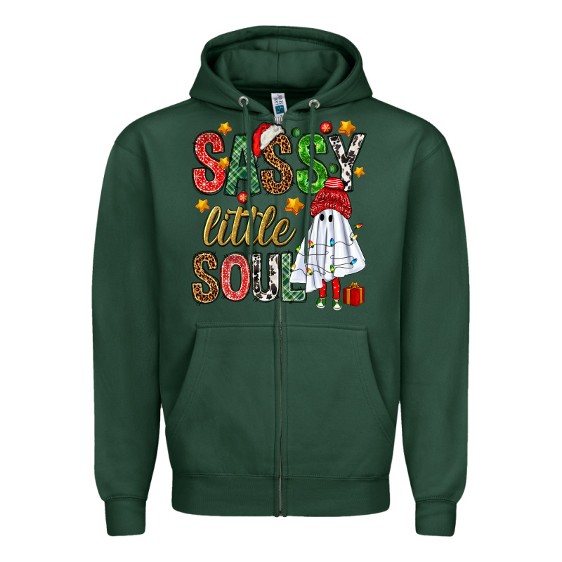 Sassy Litte Soul Zipper Hoodie by NancyCooperArtShop | Teevron