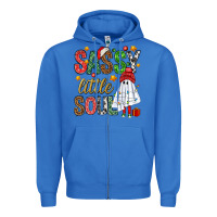 True Royal Sassy litte soul Zipper Hoodie - NancyCooperArtShop