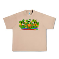 Burro st patricks day gnomes shamrock gold rainbow Urban Heavy Tee - Artiststas