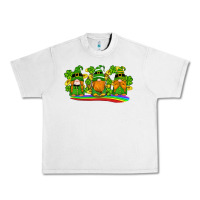 Lunar Rock st patricks day gnomes shamrock gold rainbow Urban Heavy Tee - Artiststas