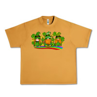Peanut Butter st patricks day gnomes shamrock gold rainbow Urban Heavy Tee - Artiststas