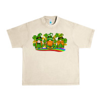 Sandshell st patricks day gnomes shamrock gold rainbow Urban Heavy Tee - Artiststas