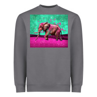 Storm colorful elephant Heavyweight Sweatshirt - LillyAllenDesigns