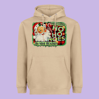 Funny Christmas Santa Heavyweight Hoodie Designed By Bettercallsaul