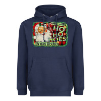 Navy Funny Christmas Santa Heavyweight Hoodie - Bettercallsaul