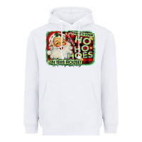 White Funny Christmas Santa Heavyweight Hoodie - Bettercallsaul