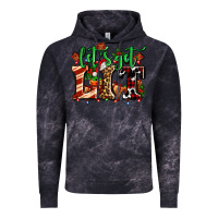 Cloud Black lets get lit with Christmas Vintage Hoodie - AdoDesignShop