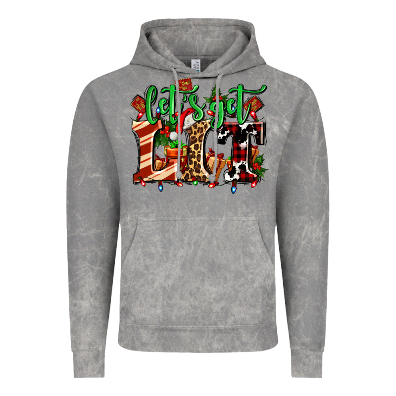 Lets Get Lit With Christmas Vintage Hoodie by AdoDesignShop | Teevron