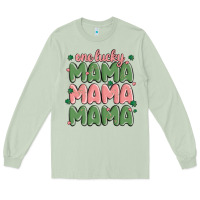 Matcha one lucky mama Long Sleeve Tee - MaliasSmallBusiness