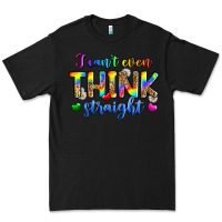 Black i can't even think straight Premium Tee - Zillion Design Studio