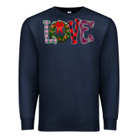 Navy Love Christmas Premium Sweatshirt - Bettercallsaul