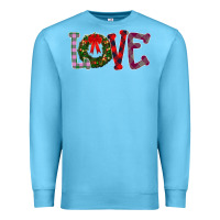Ocean Blue Love Christmas Premium Sweatshirt - Bettercallsaul