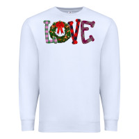 White Love Christmas Premium Sweatshirt - Bettercallsaul