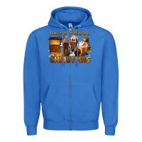 True Royal have a melanin christmas coffee cups Zipper Hoodie - MaliasSmallBusiness