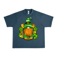 St Patricks Day Gnomes Horseshoe Shamrock Gold Urban Heavy Tee | Teevron