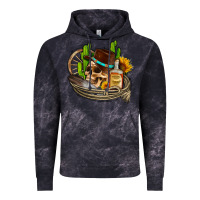 Cloud Black cowboy cactus  sunflowers whiskey Vintage Hoodie - AdoDesignShop