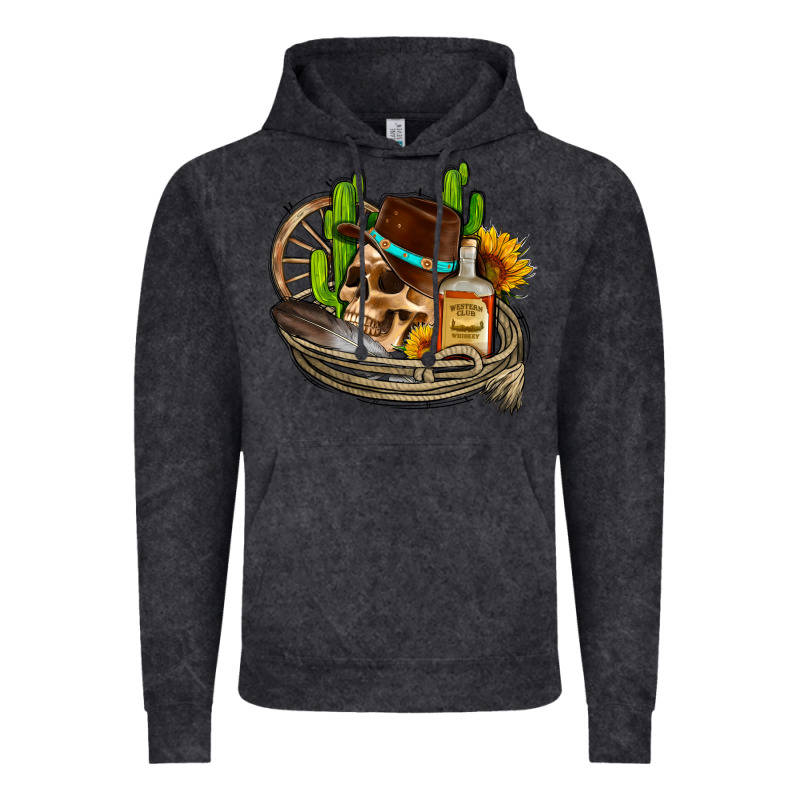 Cowboy Cactus  Sunflowers Whiskey Vintage Hoodie by AdoDesignShop | Teevron