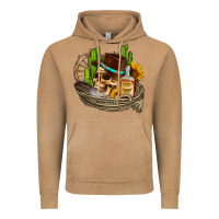 Vintage Camel cowboy cactus  sunflowers whiskey Vintage Hoodie - AdoDesignShop