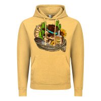 Vintage Mustard cowboy cactus  sunflowers whiskey Vintage Hoodie - AdoDesignShop