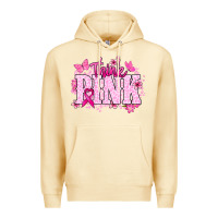 Pina Colada Think pink Premium Hoodie - NancyCooperArtShop