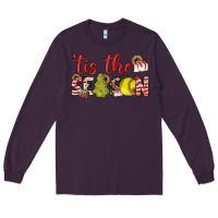 Plum tis the season softball little debbie tree cakes Long Sleeve Tee - JahusDesignShop