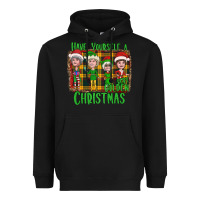 Black Have Yourself a Very Golden Christmas Heavyweight Hoodie - Bettercallsaul