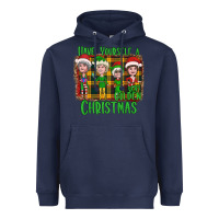 Have Yourself A Very Golden Christmas Heavyweight Hoodie | Teevron