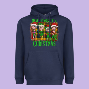 Have Yourself A Very Golden Christmas Heavyweight Hoodie Designed By Bettercallsaul