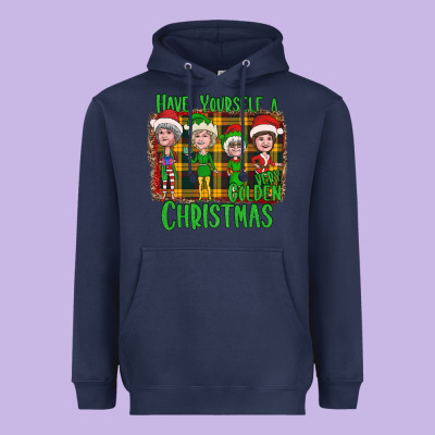 Have Yourself A Very Golden Christmas Heavyweight Hoodie Designed By Bettercallsaul