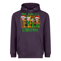Plum Have Yourself a Very Golden Christmas Heavyweight Hoodie - Bettercallsaul