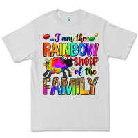 Dove Grey i am the rainbow sheep of the family Premium Tee - Zillion Design Studio