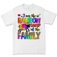 White i am the rainbow sheep of the family Premium Tee - Zillion Design Studio