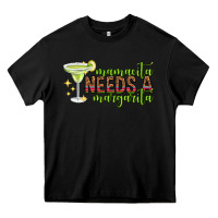 Black mamacita needs a margarita mothers day Heavy Core Tee - texasbilliewilder