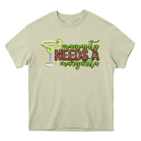 Mamacita Needs A Margarita Mothers Day Heavy Core Tee | Teevron