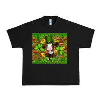 Black st patricks day cow Urban Heavy Tee - Artiststas