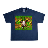 Navy st patricks day cow Urban Heavy Tee - Artiststas