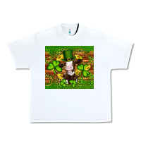 White st patricks day cow Urban Heavy Tee - Artiststas