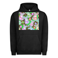 Pigment Black Easter bunny and egg Urban Hoodie - CowGirlArtShop