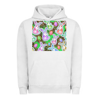 Pigment Lunar Rock Easter bunny and egg Urban Hoodie - CowGirlArtShop