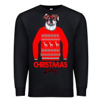 Black Christmas Buldog Premium Sweatshirt - Bettercallsaul