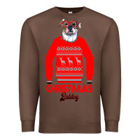 Chestnut Christmas Buldog Premium Sweatshirt - Bettercallsaul