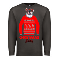 Smoke Christmas Buldog Premium Sweatshirt - Bettercallsaul