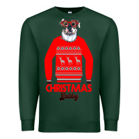 Sports Green Christmas Buldog Premium Sweatshirt - Bettercallsaul